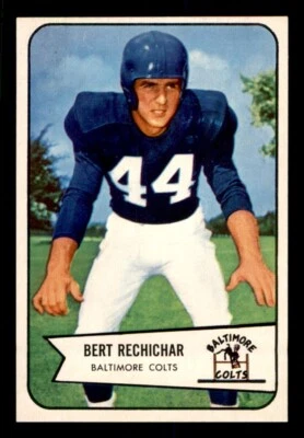 1954 Bowman Football #26 Bert Rechichar NM *f1 - Image 1 of 2