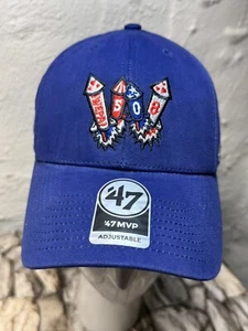47 Marca MVP WORCESTER RED SOX Ligas Menores Béisbol Azul Gorra Ajustable Sombrero NUEVO - Imagen 1 de 11