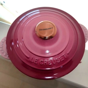 New Le Creuset Cocotte Every Rice Pot 20cm Berry Pink - Bild 1 von 15