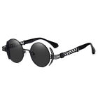 John Lennon Glasses Vintage Round Steampunk Sunglasses Circle Metal Frame Shades