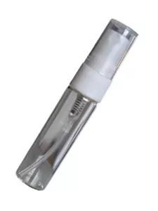 4ml Small Glass Perfume or Aftershave Atomiser with Filling Funnel (White Spray) - Picture 1 of 6
