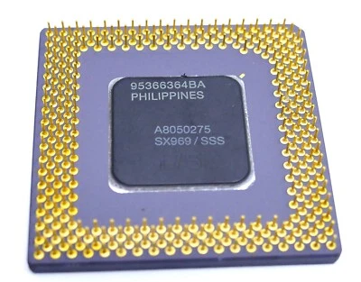 Intel Pentium i75 A8050275 SX969, Vintage CPU Prozessor, Sammlerobjekt I780 - Bild 1 von 4
