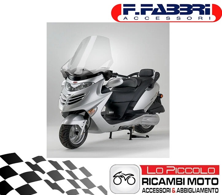 PARAVENTO PARABREZZA + ATTACCHI KYMCO GRAND DINK 125 150 250 2002 2003 FABBRI - Immagine 1 di 1