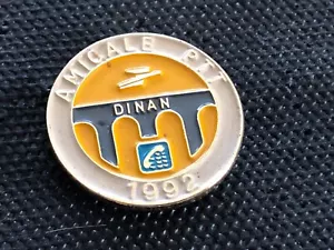 b PINS PIN ENAMEL POST LA POSTE PTT FRANCE TELECOM DINAN 1992 - Foto 1 di 1