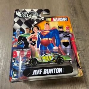 Hot Wheels Racing NASCAR #99 Jeff Burton Green Lantern Justice League 2004 NIB - Picture 1 of 7