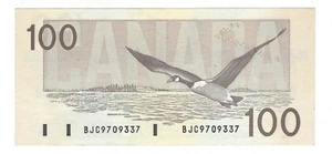 1988 Canada $100 Banknote Thiessen-Crow, BJC, BC-60a-i UNC - Picture 1 of 2