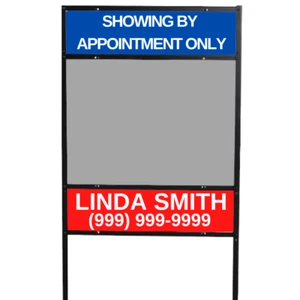 Real Estate Sign Riders 6X24 Weather & Fade Proof Sign Riders Aluminum - Picture 1 of 61