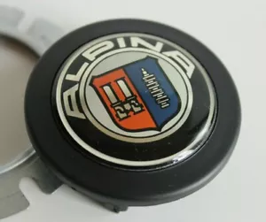 Horn Button Fits For BMW ALPINA Used Badge MOMO Sparco Raid Nardi Steering - Picture 1 of 5