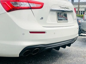 Maserati Ghibli 2018-19 lineaTesoro Rear Bumper Diffuser Made in USA Trofeo - Picture 1 of 7