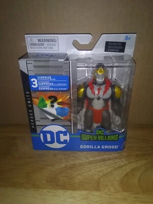 DC Comics GORILLA GROOD 4" Action Figure NIB SEALED COMES AS IS SEEN IN PICTURES - Image 1 of 4