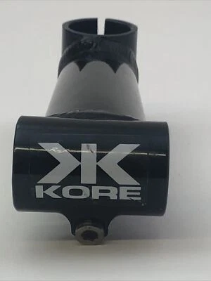 Vintage Kore 1 1/8 in Threadless Stem 140 mm  25.4 mm Road Bike Black A09 - Image 1 of 4