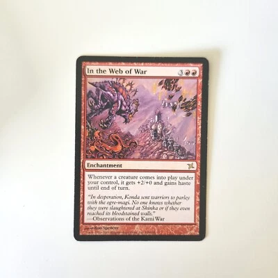 MTG In the Web of War / Betrayers of Kamigawa Rare NM/LP Condition Card - Image 1 of 2
