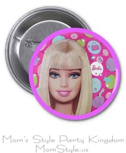 Barbie Pin Button - Picture 1 of 1