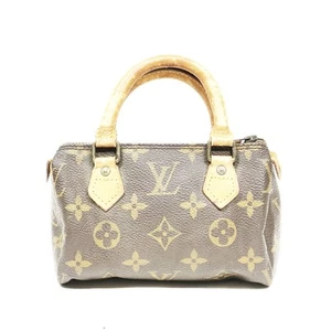Louis Vuitton LV Hand Bag M41534 Mini Speedy Brown Monogram 2865106 - Picture 1 of 9