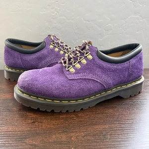 Doc Martens 8053 Suede Rich Purple Größe 10 Herren gebraucht - Bild 1 von 9