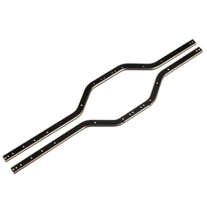 2pcs Black Chassis Rails for SCX2424 AXl00005 RC Crawler Car Chassis Rails - Picture 1 of 8