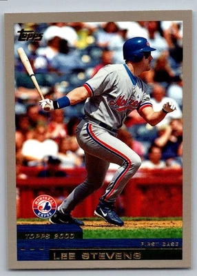 2001 Topps Traded & Rookies Lee Stevens Montreal Expos #T100 - Изображение 1 из 2