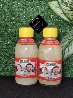 X2 SKIN SECRET WHITENING BODY OIL / SERUM.ADD TO BODY LOTION,OIL OR CREAM (2 Pcs - Image 1 of 2