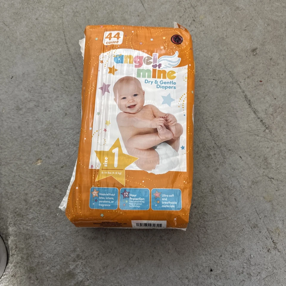 Baby Diapers Size 1 - Image 1 of 1