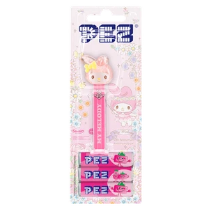 Pez Sanrio Hello Kitty My Melody Crystal 50th Anniversary Candy & Dispenser - Picture 1 of 4