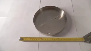 Aluminum cover Nickel plated, 6-9/16" OD x point 960" tall - Picture 1 of 9