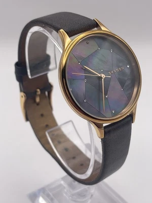 Skagen Anita Ladies Watch SKW2390, Constellation Dial, Grey Soft Leather Strap - Image 1 of 4