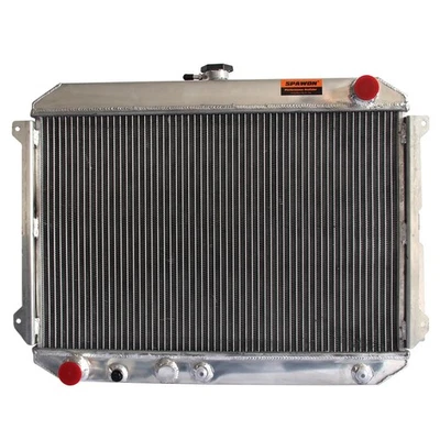 SPAWON Fit Mazda 1986-1993 1982-1984 B2000 B2200 AT MT 2.2L L4 Aluminum Radiator - Image 1 of 4