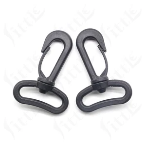 Karabinerhaken Kunststoff Drehhaken Karabiner Drehbar für Tasche Umhängetasche - Picture 1 of 13
