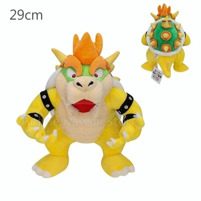 Mario Plush Toys Fury Mario Bowser Koopa JR Ludwig Roy Morton Wendy Lemmy Iggy - Image 1 of 2