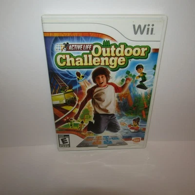 Active Life Outdoor Challenge Nintendo Wii Video Game w/ Manual Tested Works - Image 1 of 4