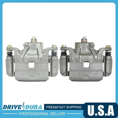 2pc Front Disc Brake Caliper for 2007 2008 2009 2010 Nissan Sentra - Image 1 of 4