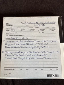 Grateful Dead Live Concert On  Reel to Reel Tape 7” Stockton CA 1/78 + Bonus - Bild 1 von 15