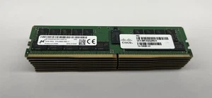 Lot of 8x - 32GB Micron 2Rx4 PC4-2666V-RB2-11 MTA36ASDG72PZ-2G6D1 - Picture 1 of 2
