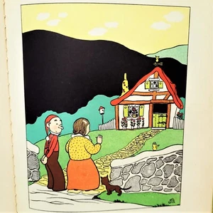 1936 Art Deco 1st Ed. Dust Jacket ADVENTURES IN A DUSTPAN Eleanor Milt Groth    - Picture 1 of 12