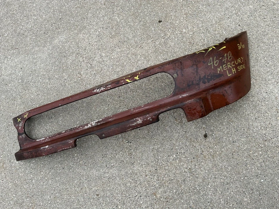 1947 1948 Mercury Panel de rejilla inferior delantero ¡Pieza sólida! LH Foto 1 de 4