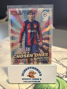2023-24 Topps Merlin UEFA CC Marc Guiu RC Merlin's Chosen Ones #MC-6 Barcelona - Picture 1 of 2