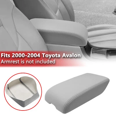 Se adapta a Toyota Avalon 2000 2001 2002-2004 consola tapa reposabrazos cubierta de vinilo gris Foto 1 de 4