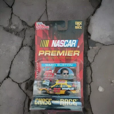 NASCAR Chase The Race Premier 2003 Ward Burton Diecast 1:64 War Paint W/Wind Tun - Image 1 of 4