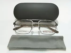 Stetson ST 364 ST364 042 Pewter  Eyeglasses Rx-Able Frame  - Picture 1 of 2