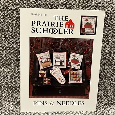 The Prairie Schooler - Pins & Needles Book No. 115 original card stock - Image 1 of 4