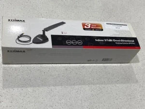 Edimax indoor WiFi Antenna 5/7dBi omni-directional desktop ea-105d - Picture 1 of 2