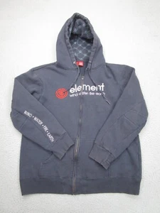 VINTAGE Element Sweater Mens L Hoodie Sweatshirt Grunge Fade y2k Skateboards - Picture 1 of 16