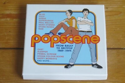 POPSCENE From Baggy to Britpop 1989-1994 - 4 CD Cherry Red indie box set (2024) Foto 1 de 4