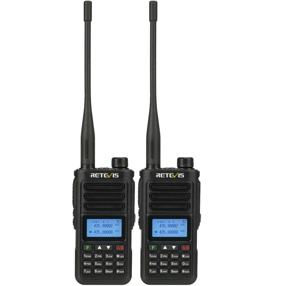 Retevis RA89 Walkie Talkie VHF/UHF IP68 Amateurfunkgeräte+Free: data cable - Bild 1 von 4