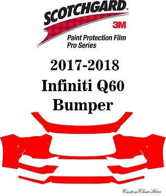 Película de protección de pintura 3M Scotchgard serie Pro para Infiniti Q60 2019 2020 2021 Foto 1 de 3