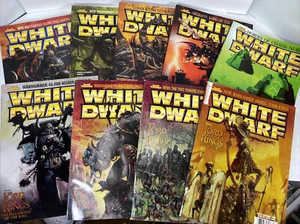 WHITE DWARF (Games Workshop Warhammer) Magazine NINE 2002 Issues #267-275 - Imagen 1 de 10