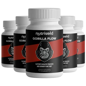 Gorilla Flow Supports Healthy Prostate and Urinary Function - Picture 1 of 4