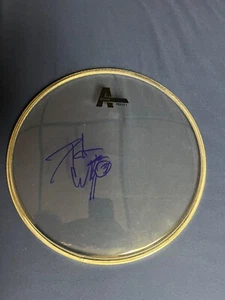 Peter Criss KISS Signed Autographed 10 Inch Drumhead Exact Proof Cat Man - Picture 1 of 3