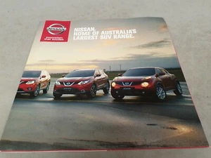 2010s NISSAN SUV Range Australian Sales Brochure  - Picture 1 of 3