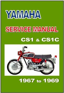 YAMAHA Workshop Manual CS1 YCS1 CS1C YCS1C 1967 1968 1969 Service & Repair - Picture 1 of 4